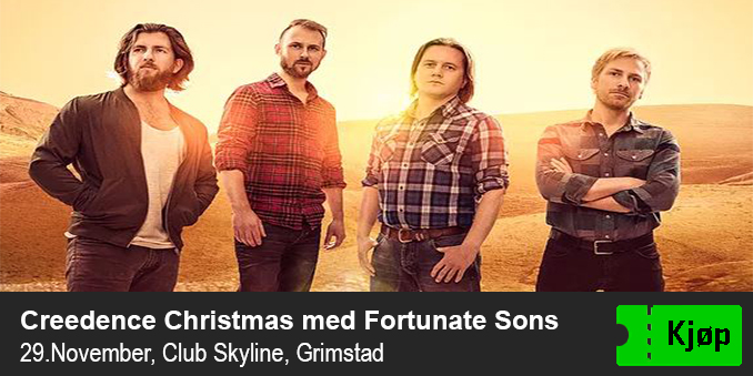 Creedence Christmas med Fortunate Sons